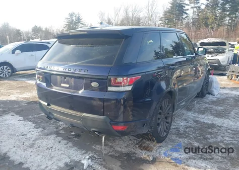 2017 Land Rover Range Rover Sport 3.0L V6 Supercharged Hse Dynamic z USA, uszkodzony, nr VIN SALWV2FV9HA151329